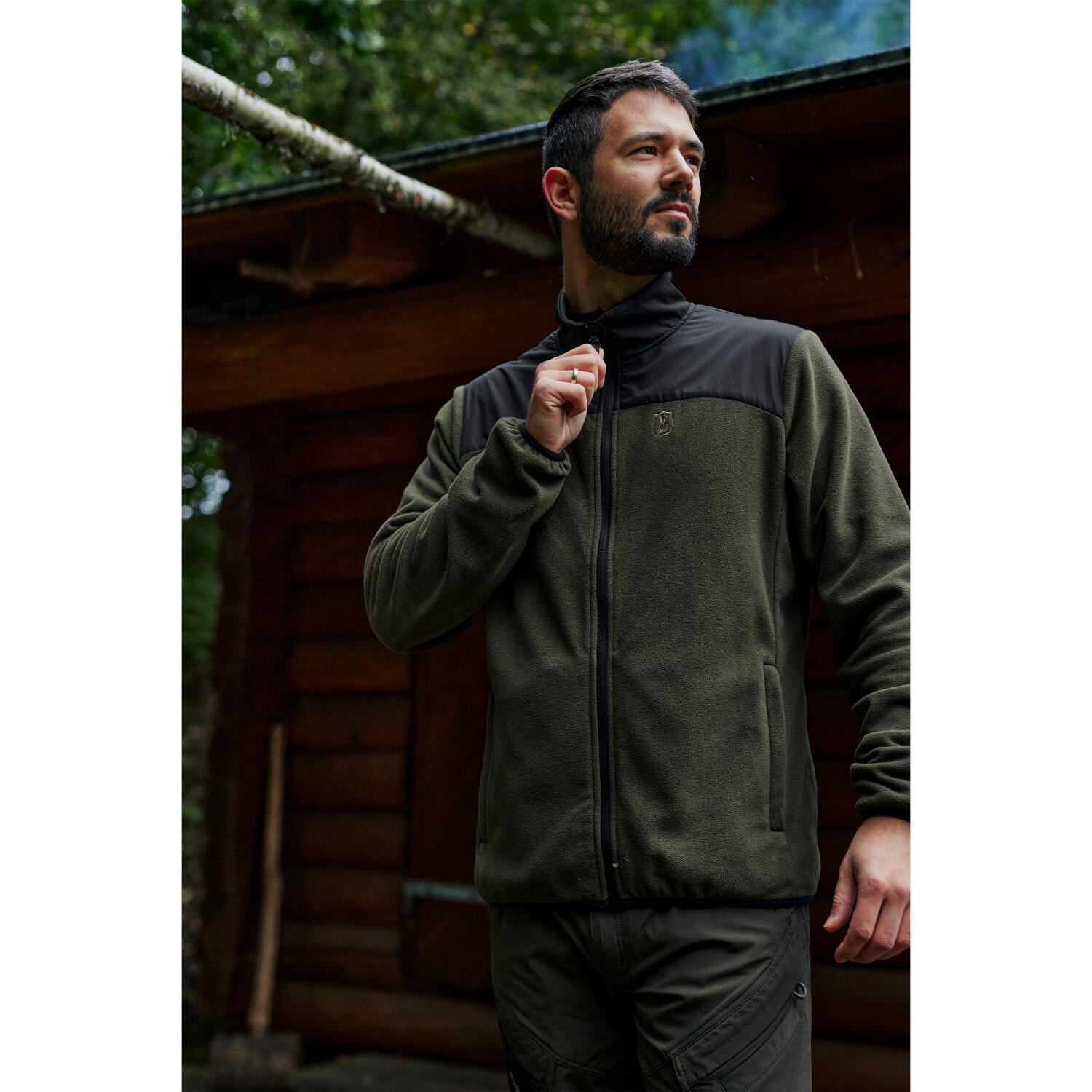 Deerhunter Northward Fleecejacke Herren (Rifle Green) Größe 4XL 3/3