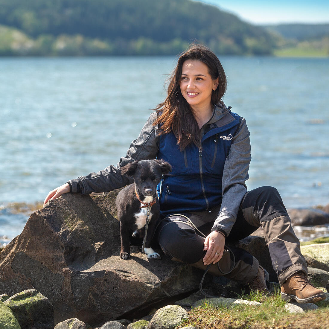 Gilet Acadia pour femme bleu marine 6/6