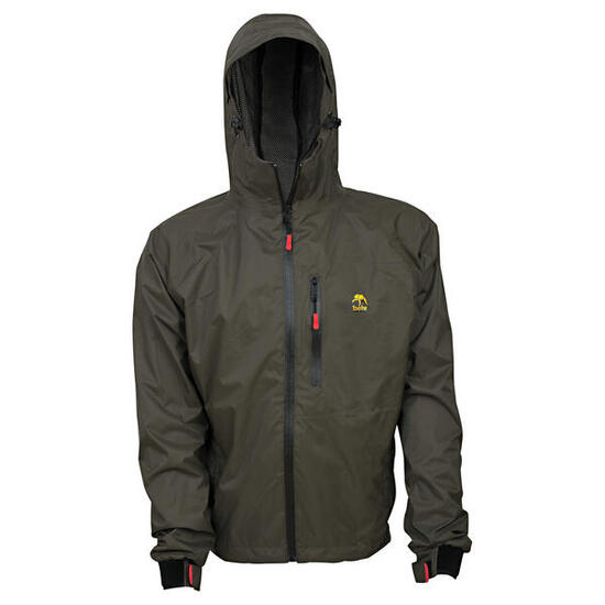 Herren - Outdoor - Wetterjacke - atmungsaktiv, wind- und wasserdicht - oliv