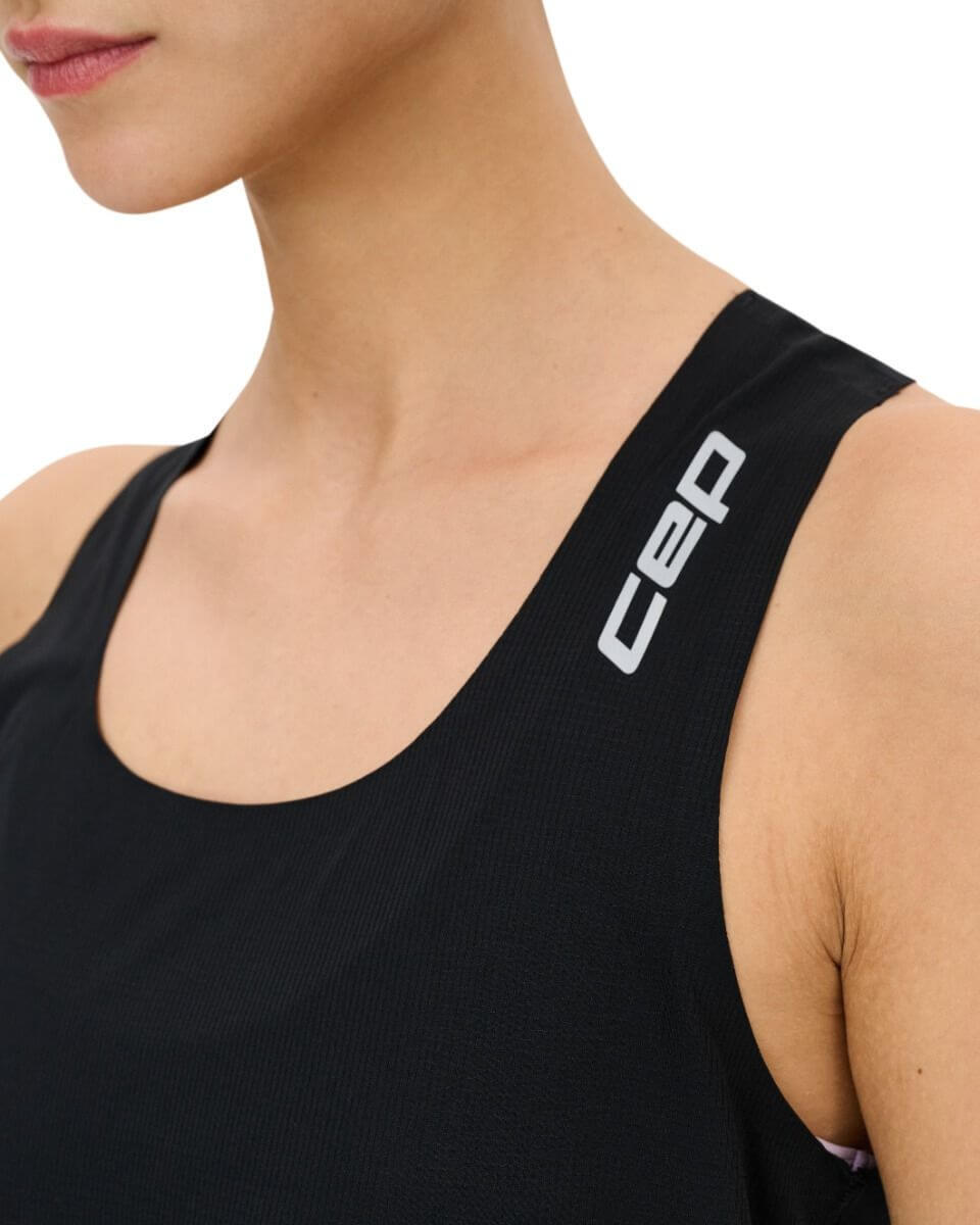 Tank top do biegania damski PRO RUN Ultralight CEP 4/5