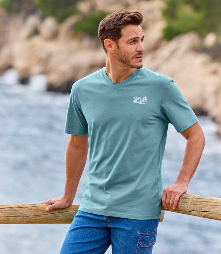 Lot de 3 Tee-Shirts col V Travel 3/7