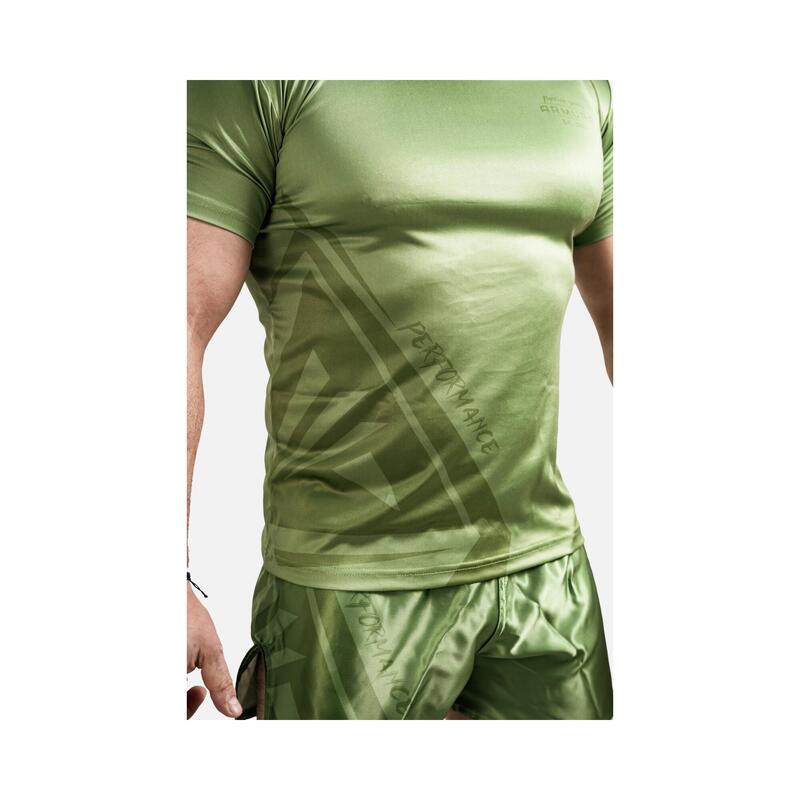 Tricou ARMURA Performance Verde Juniori