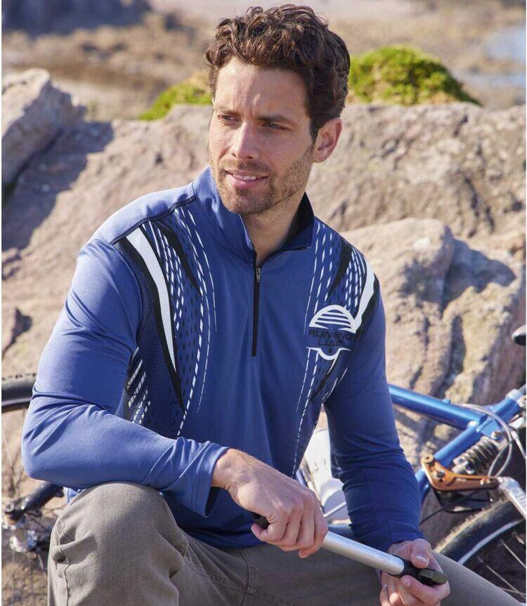 2er-Pack Unterzieh-Pullover Running Lines 3/4