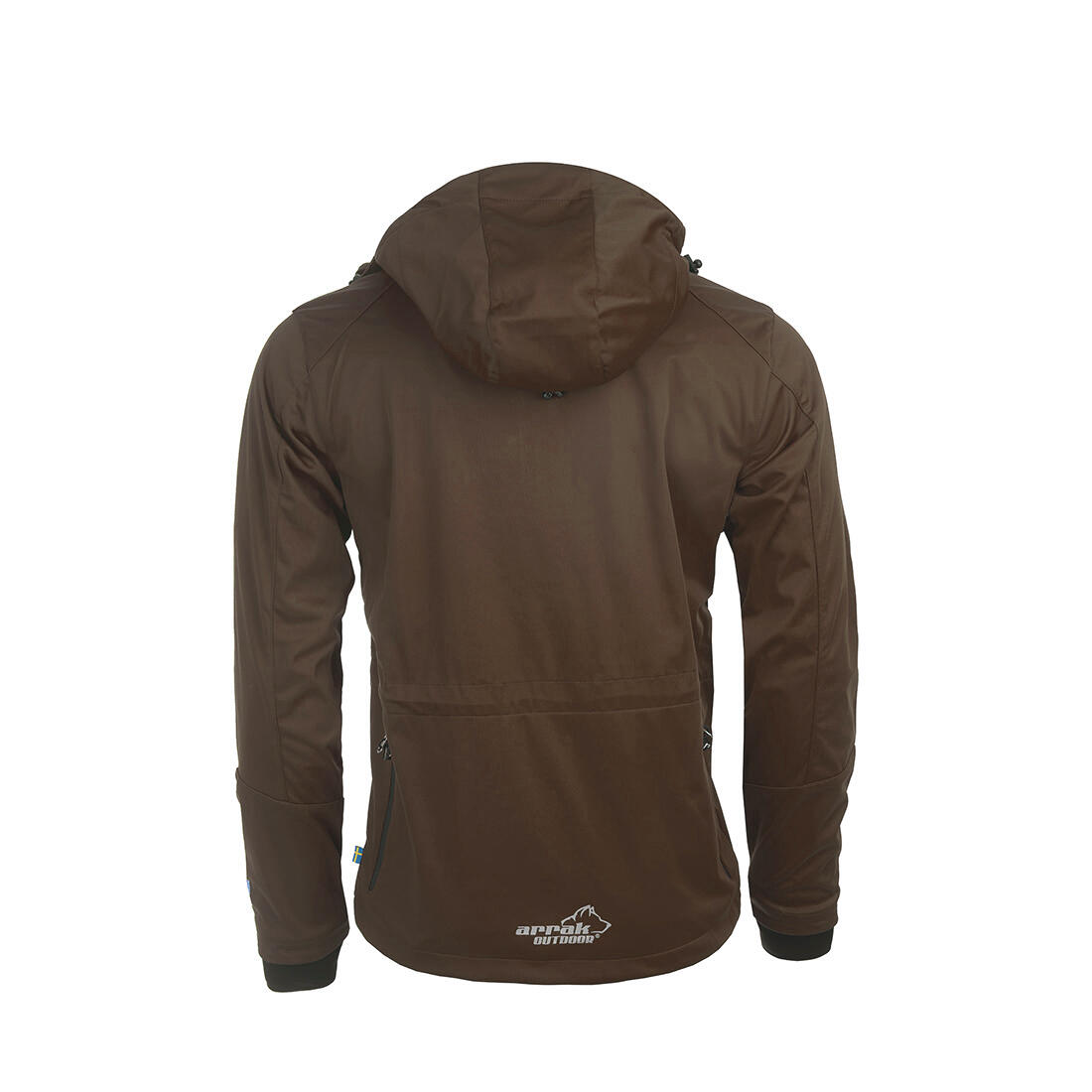 Arrak Akka Softshelljacke Herren Braun 3/7