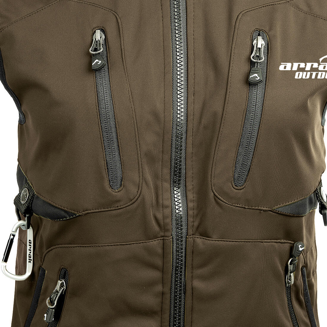 Gilet Acadia pour femme marron 5/6