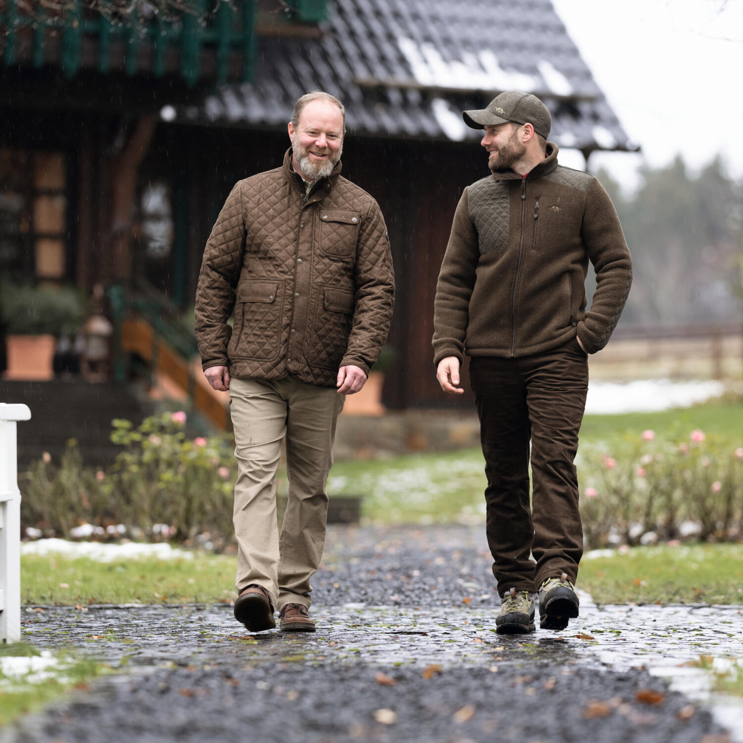 Blaser Vintage Jacke Miles Herren (Dunkelbraun Mélange) Größe L 5/5
