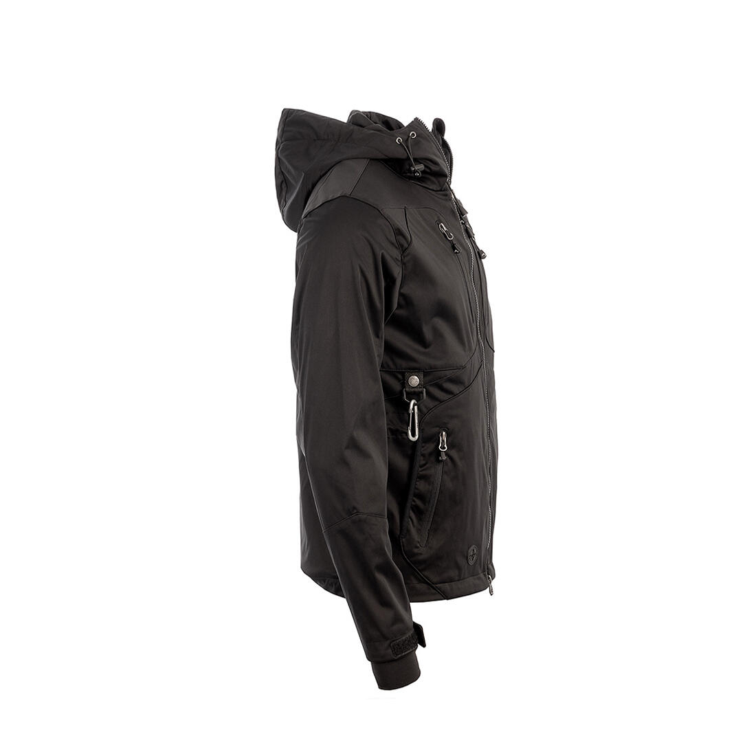 Arrak Akka Softshelljacke Herren Schwarz 3/7