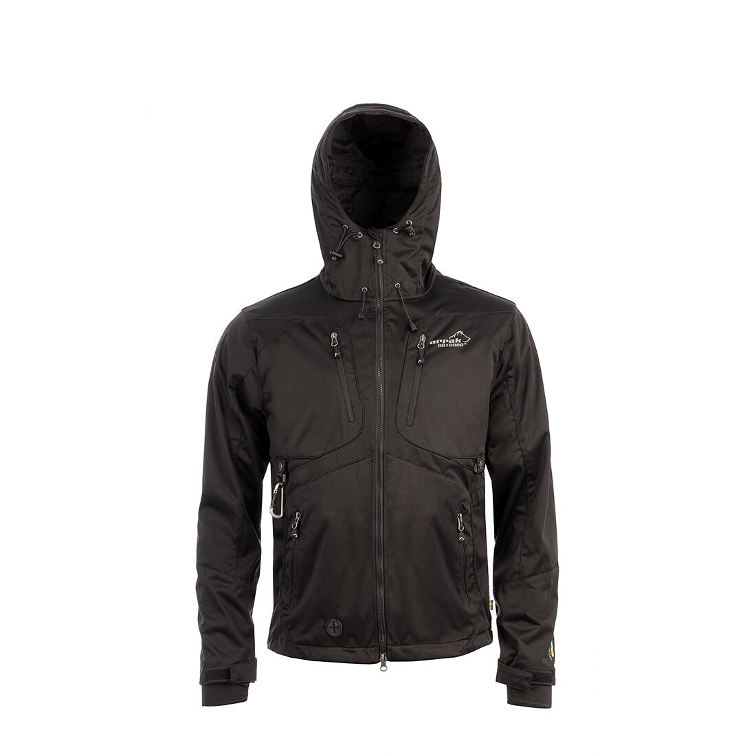 Arrak Akka Softshelljacke Herren Schwarz 2/7