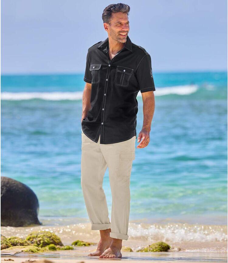 Lot de 2 Pantalons DÉTENTE CARGO 3/4