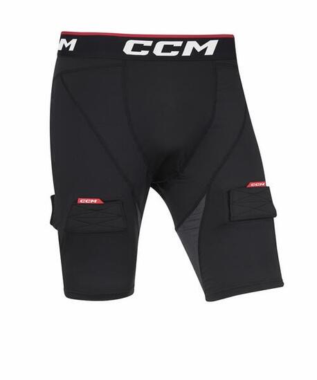 Pantaloncini aderenti con sospensorio - Protezione per l'inguine - Adulti