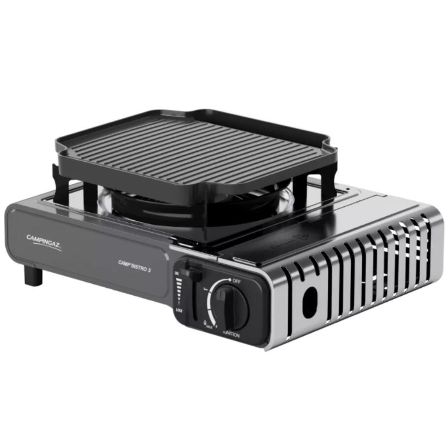 Réchaud Camp'Bistro 3 + Grille Cuisson - Campingaz 2/4
