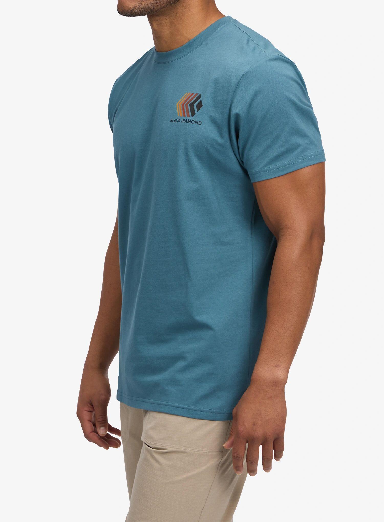 Koszulka bawełniana męska Black Diamond Faded SS Tee 3/5