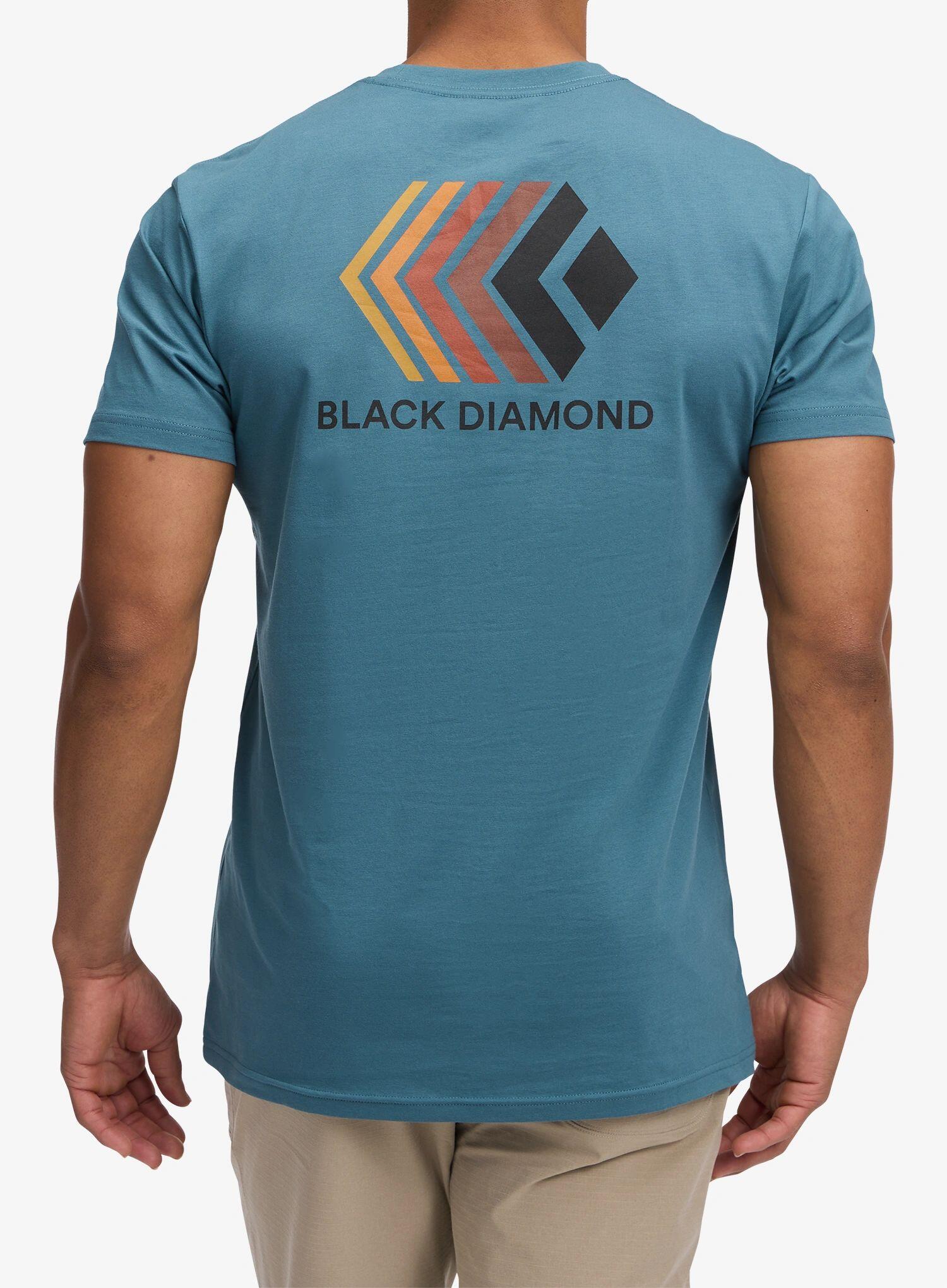 Koszulka bawełniana męska Black Diamond Faded SS Tee 2/5