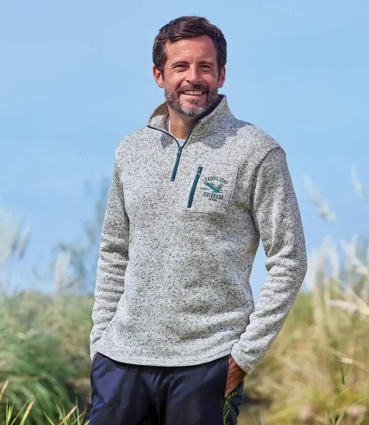 2er-Pack melierte Molton-Sweatshirts Colorado 2/6