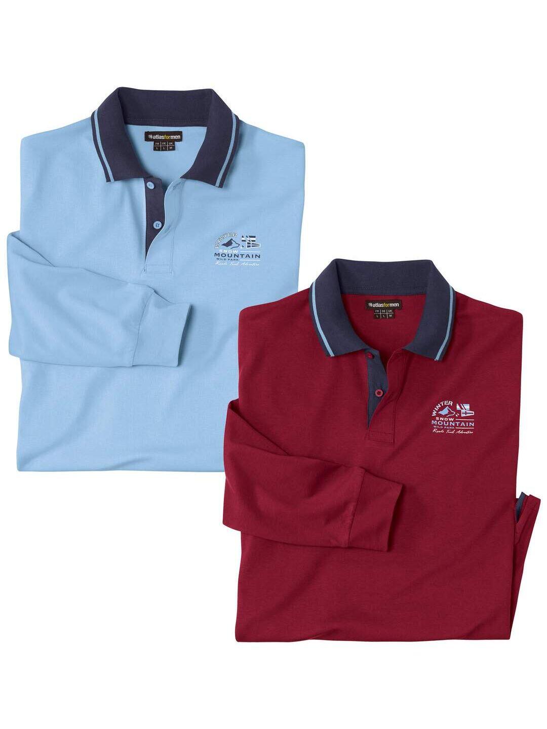 Lot de 2 Polos Mountain  1/7