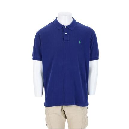 Second life - Herren Poloshirt Kurzarm Blau - In sehr gutem Zustand