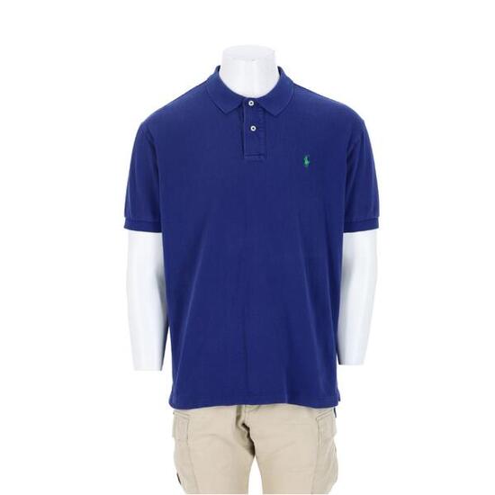 Second life - Herren Poloshirt Kurzarm Blau - In sehr gutem Zustand