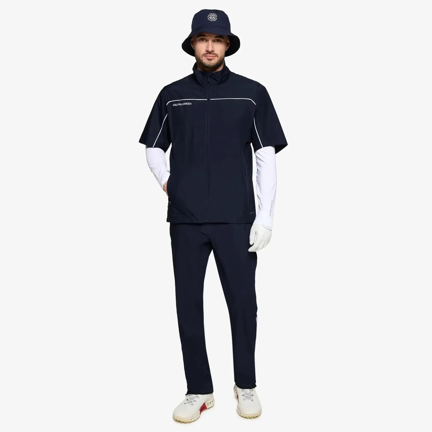 Veste imperméable manches courtes femme Galvin Green Air 5/7