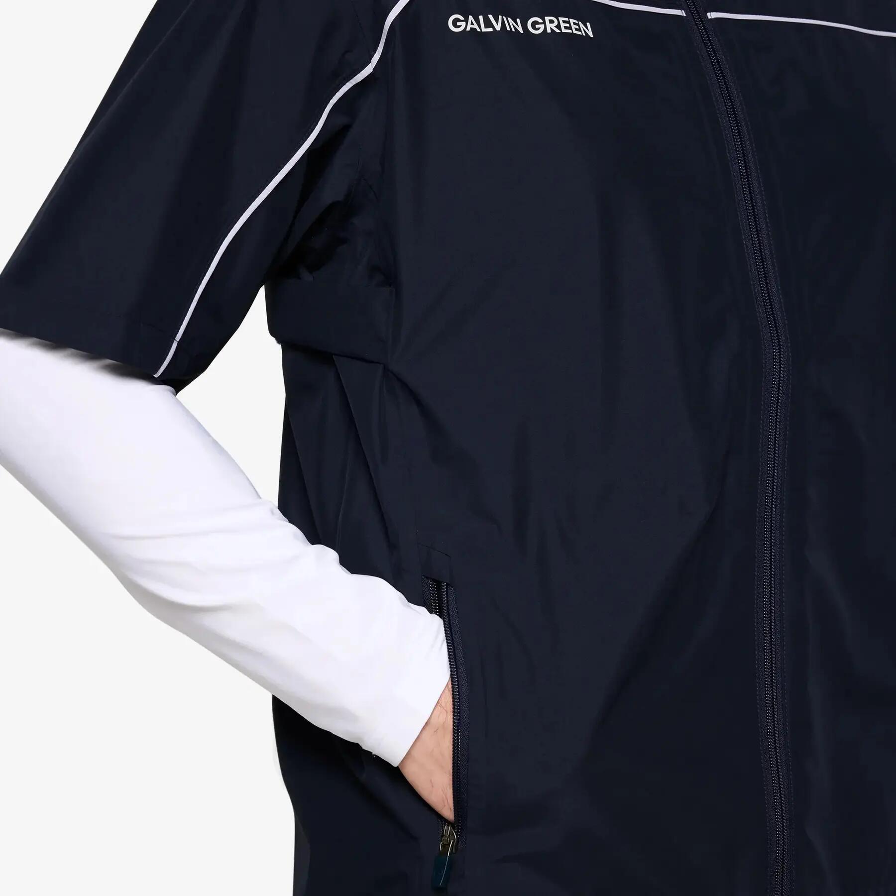Veste imperméable manches courtes femme Galvin Green Air 7/7