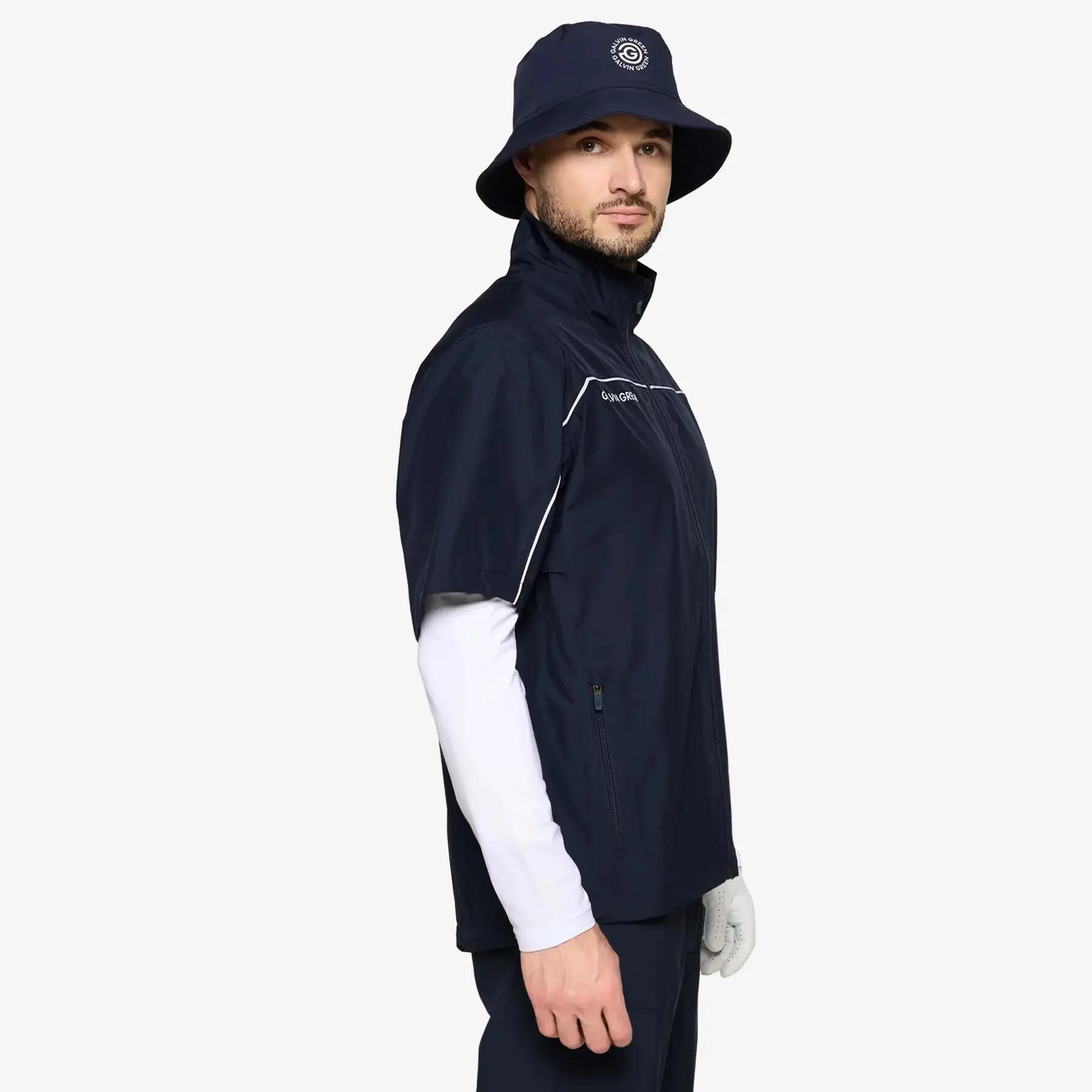 Veste imperméable manches courtes femme Galvin Green Air 4/7