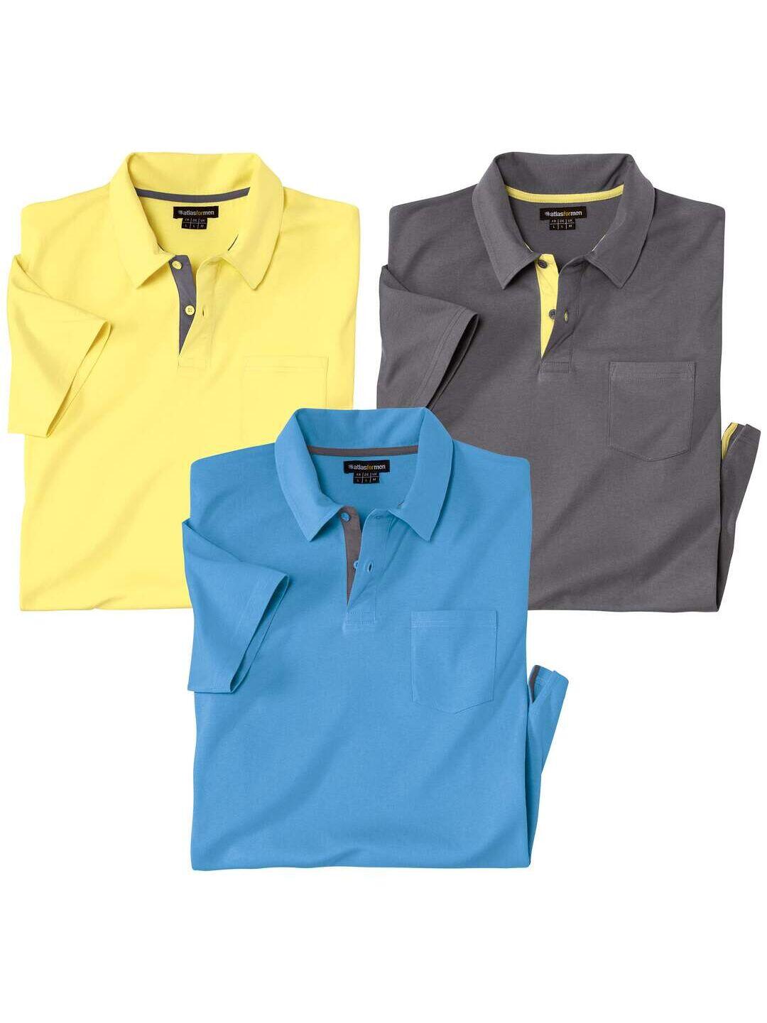 gris fonce / bleu / jaune