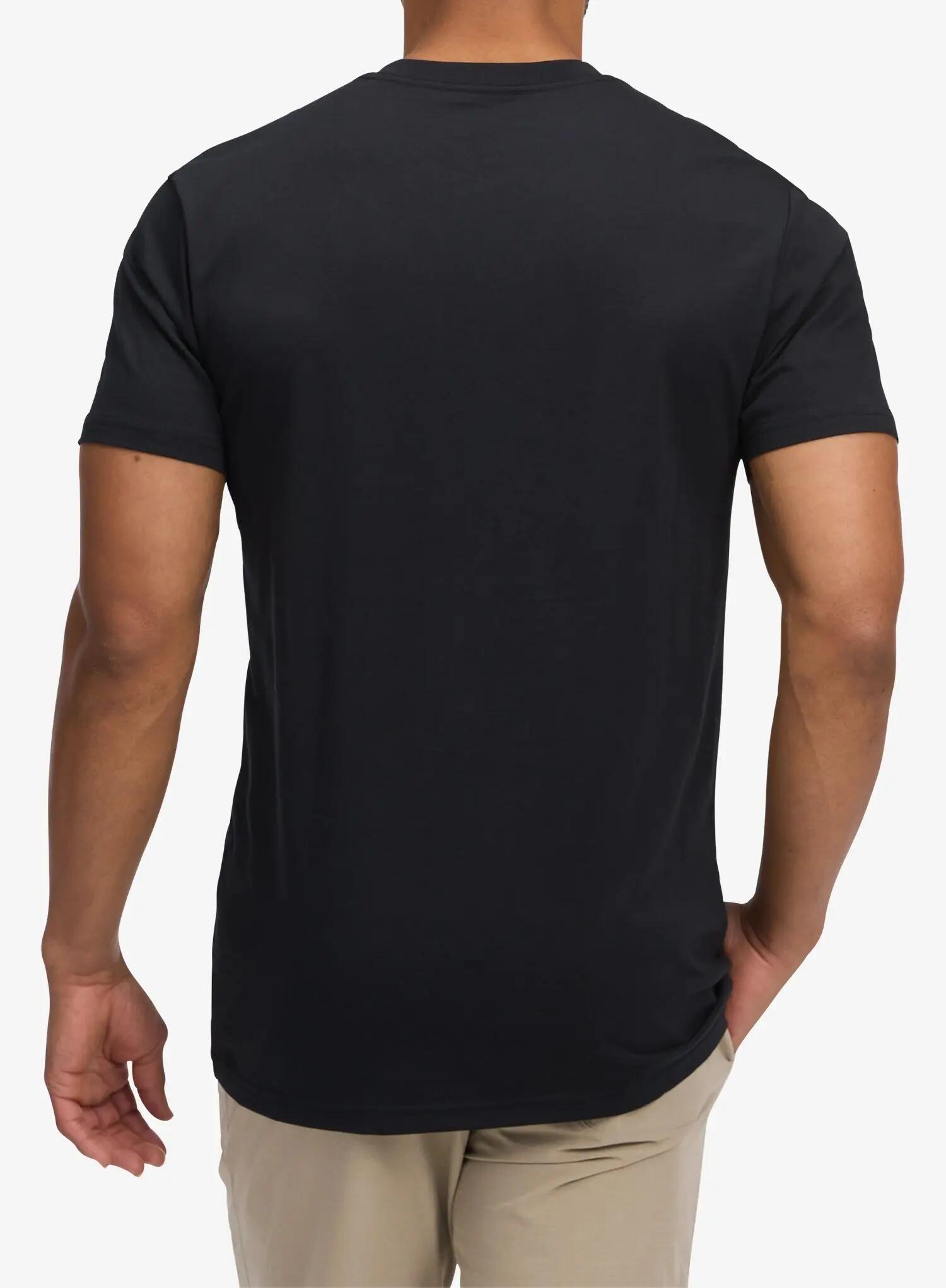 Koszulka bawełniana męska Black Diamond Mini Stacked SS Tee 2/4