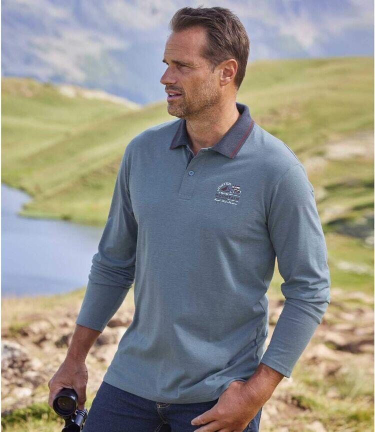 Lot de 2 Polos Jersey Mountain 4/5