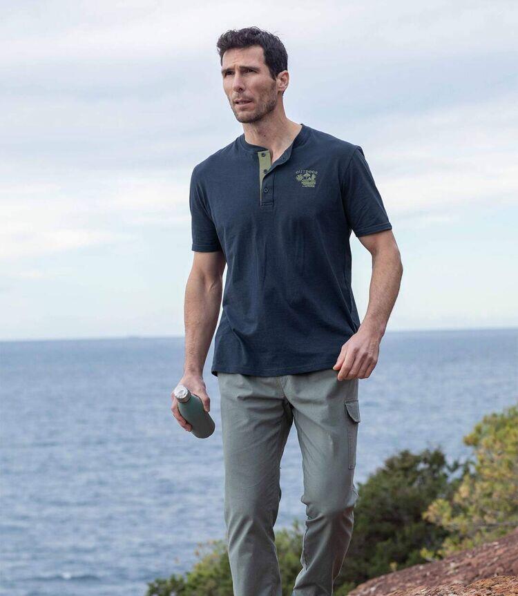 Lot de 6 Tee-Shirts Col Tunisien Outdoor 2/7
