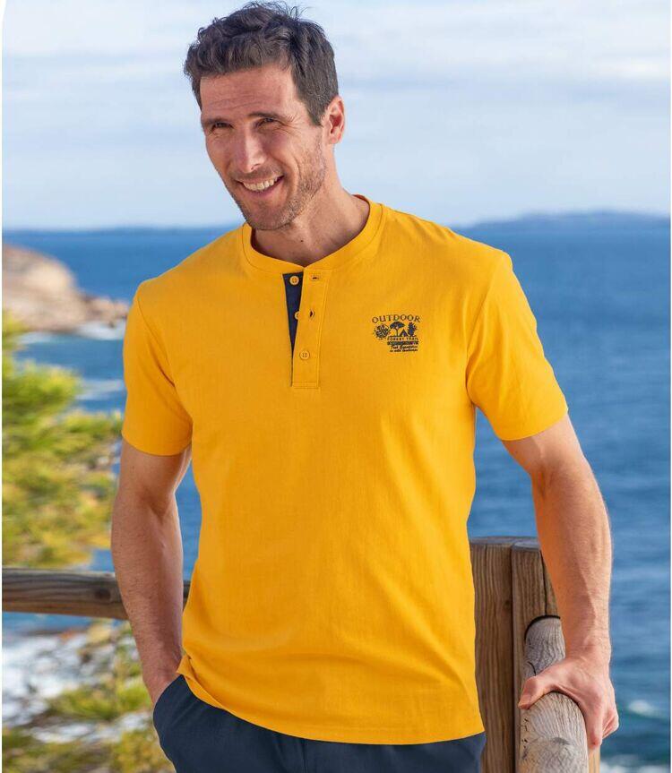Lot de 6 Tee-Shirts Col Tunisien Outdoor 5/7