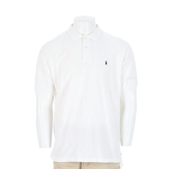Reconditionné - Polo manches courtes Homme Blanc - Excellent