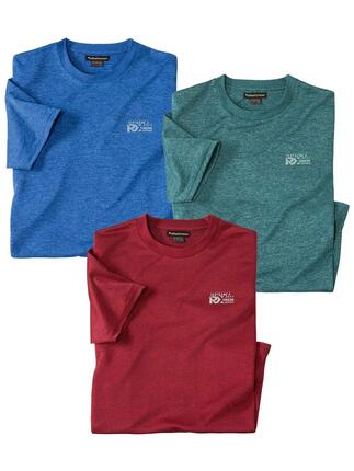 Lot de 3 Tee-shirts Flammé Sport
