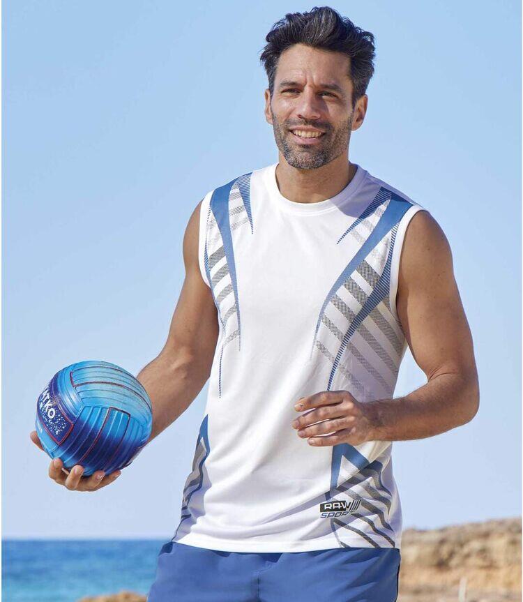 Lot de 2 Tee-Shirts Sans Manches Summer Sport 3/5