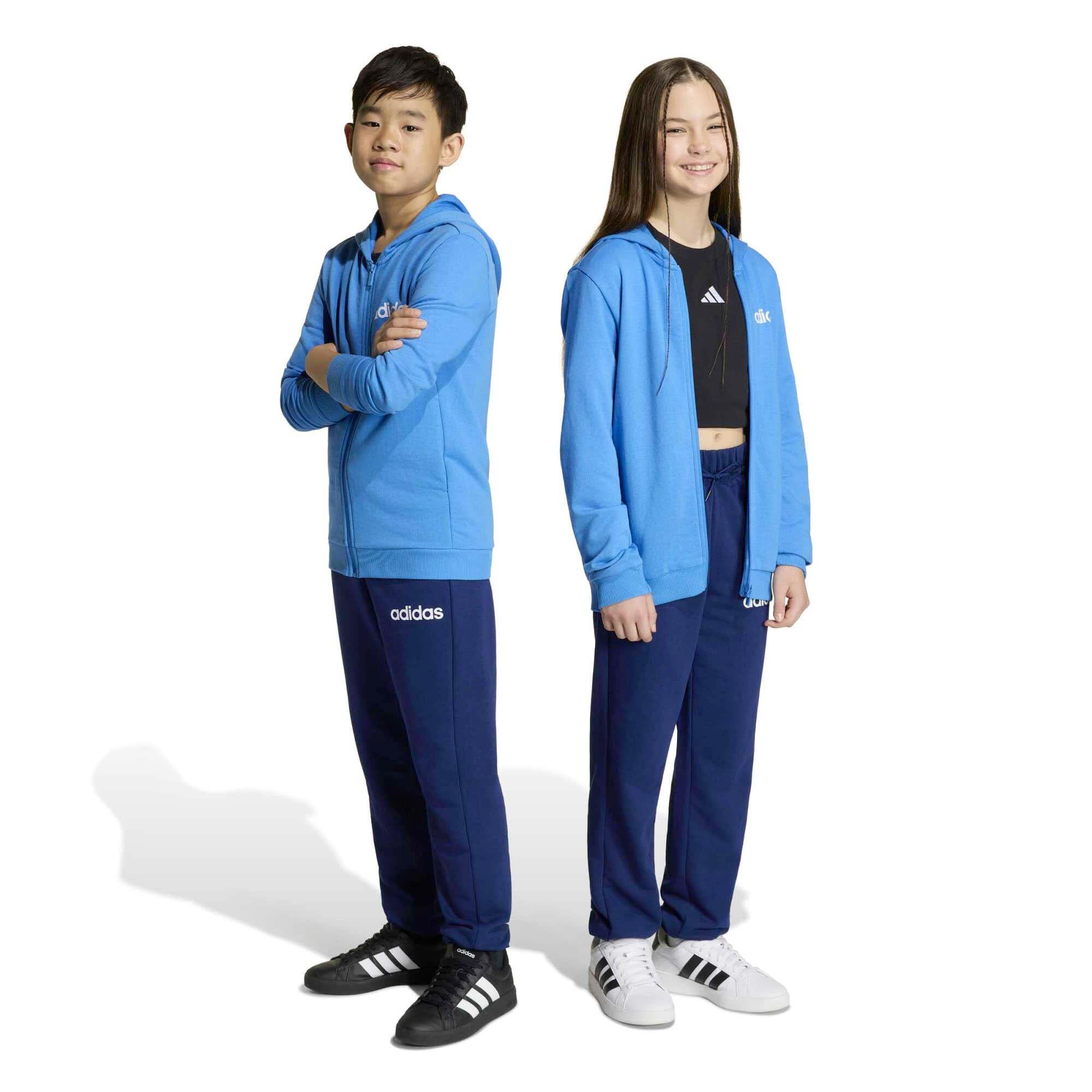 Fato De Treino Adidas Sport J Lin Ft Ts 220 Criança 2/5