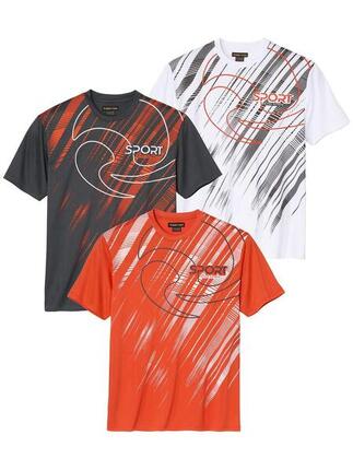 Lot de 3 Tee-Shirts Active Sport