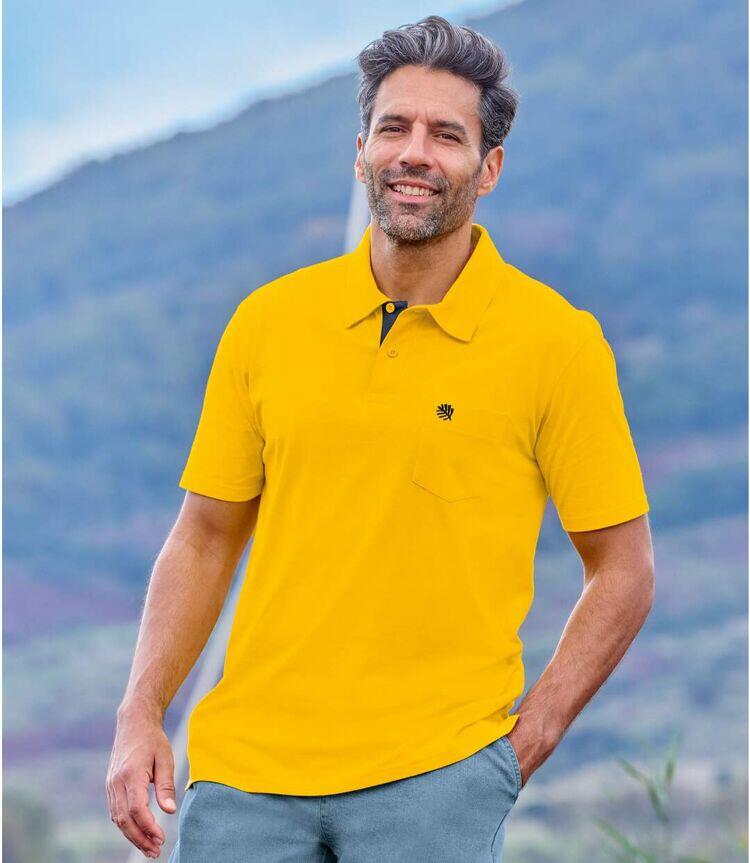 Lot de 3 Polos Coton Unis  3/6
