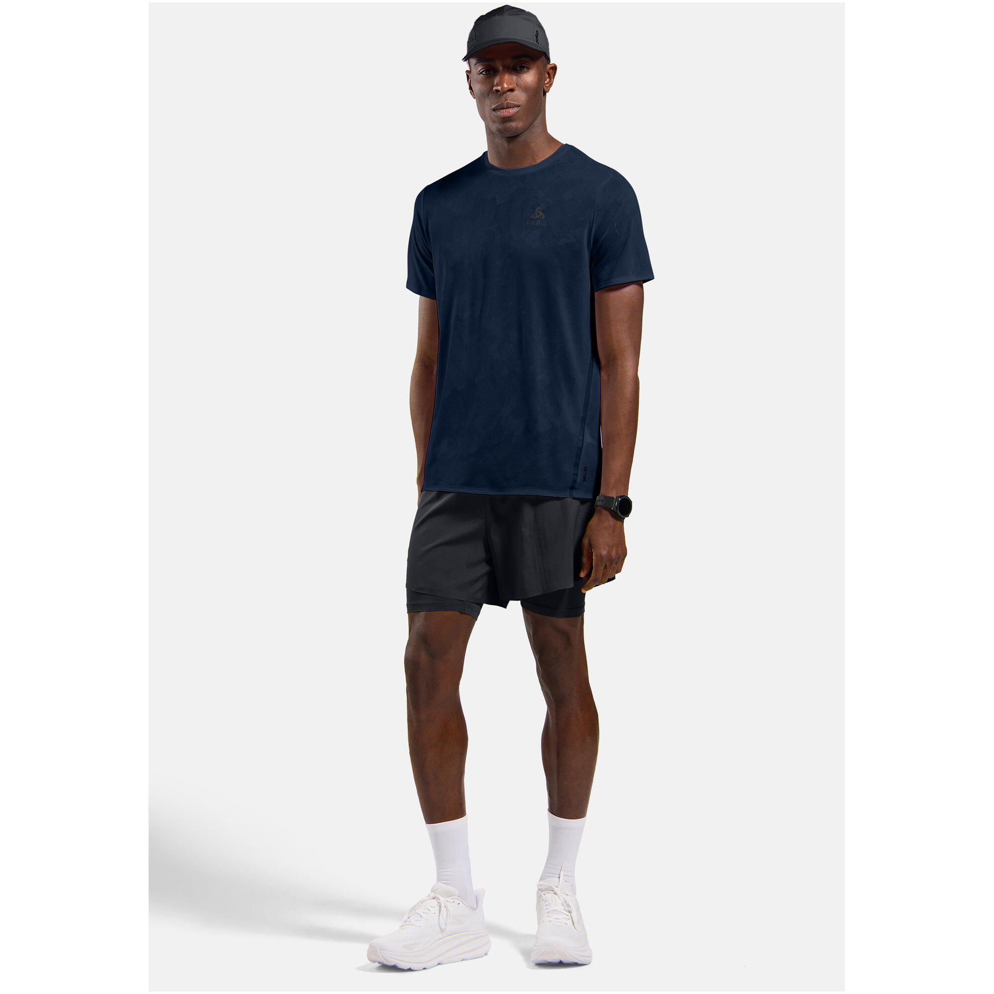 Koszulka z krótkim rękawem męska ODLO T-shirt crew neck s/s ZEROWEIGHT 3/7