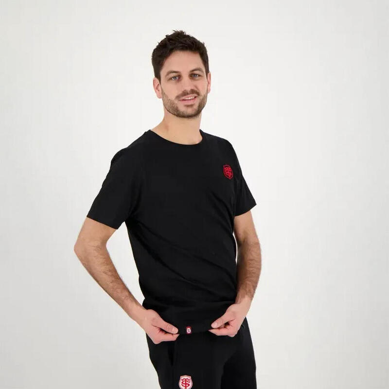 Tricou Reflect pentru Bărbați Stade Toulousain Negru