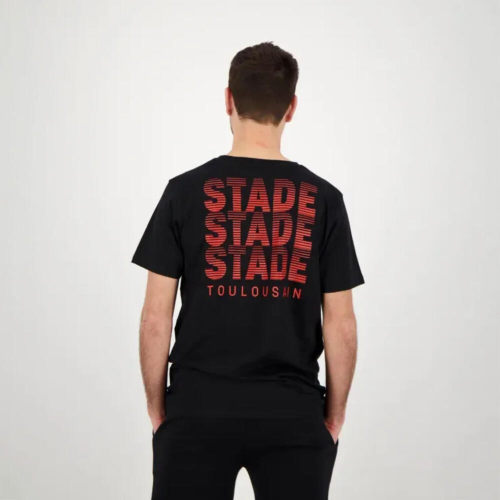 T-shirt pour Homme Reflect Stade Toulousain Noir 2/3