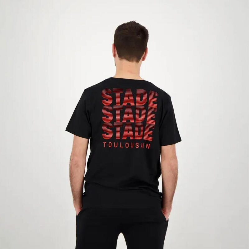 Tricou Reflect pentru Bărbați Stade Toulousain Negru