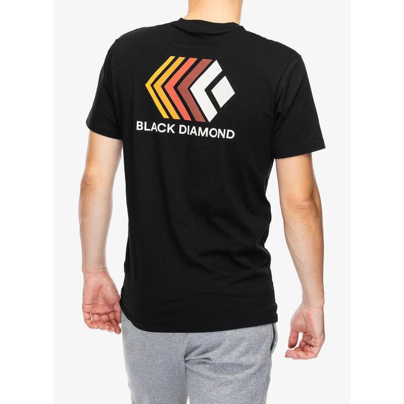 Koszulka bawełniana męska Black Diamond Faded SS Tee