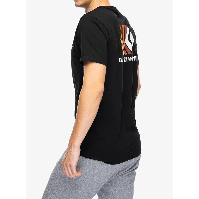Koszulka bawełniana męska Black Diamond Faded SS Tee