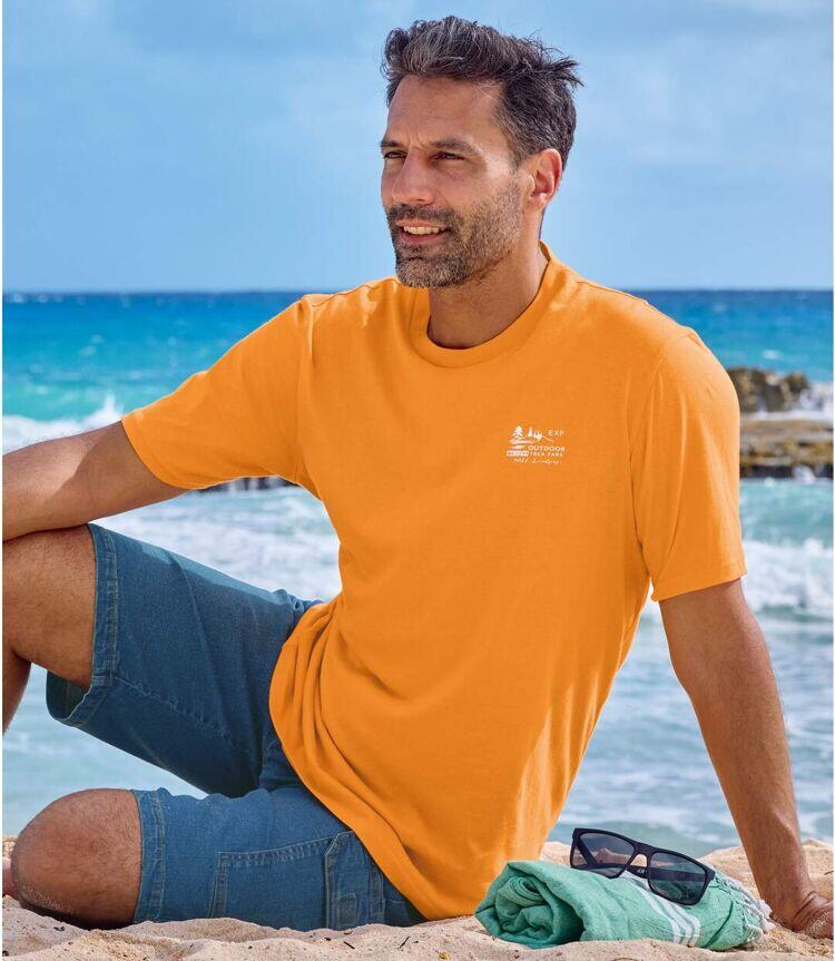 4er-Pack einfarbige T-Shirts 3/6