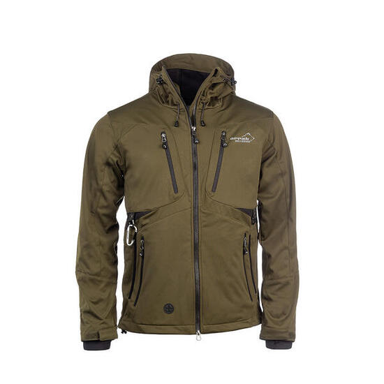 Veste softshell Arrak Akka pour homme olive