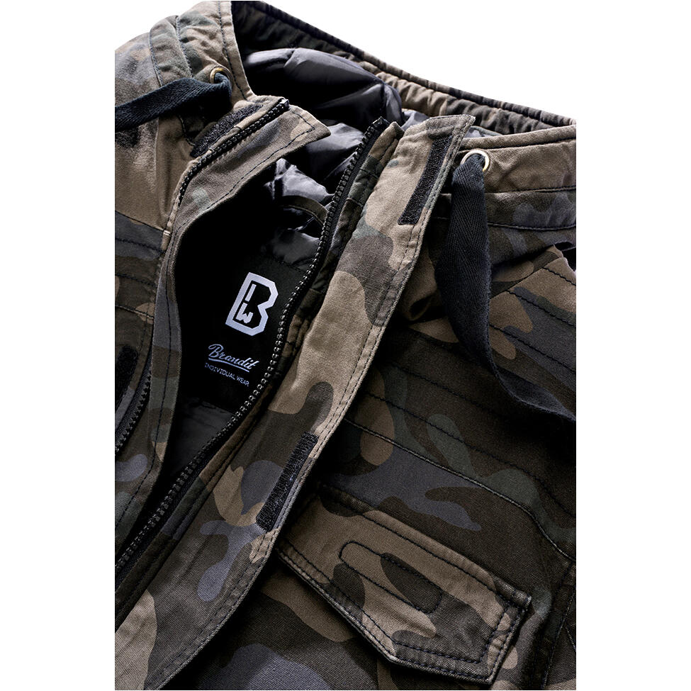 Brandit Bronx Jacket  Herren (Darkcamo) Größe XL 3/4