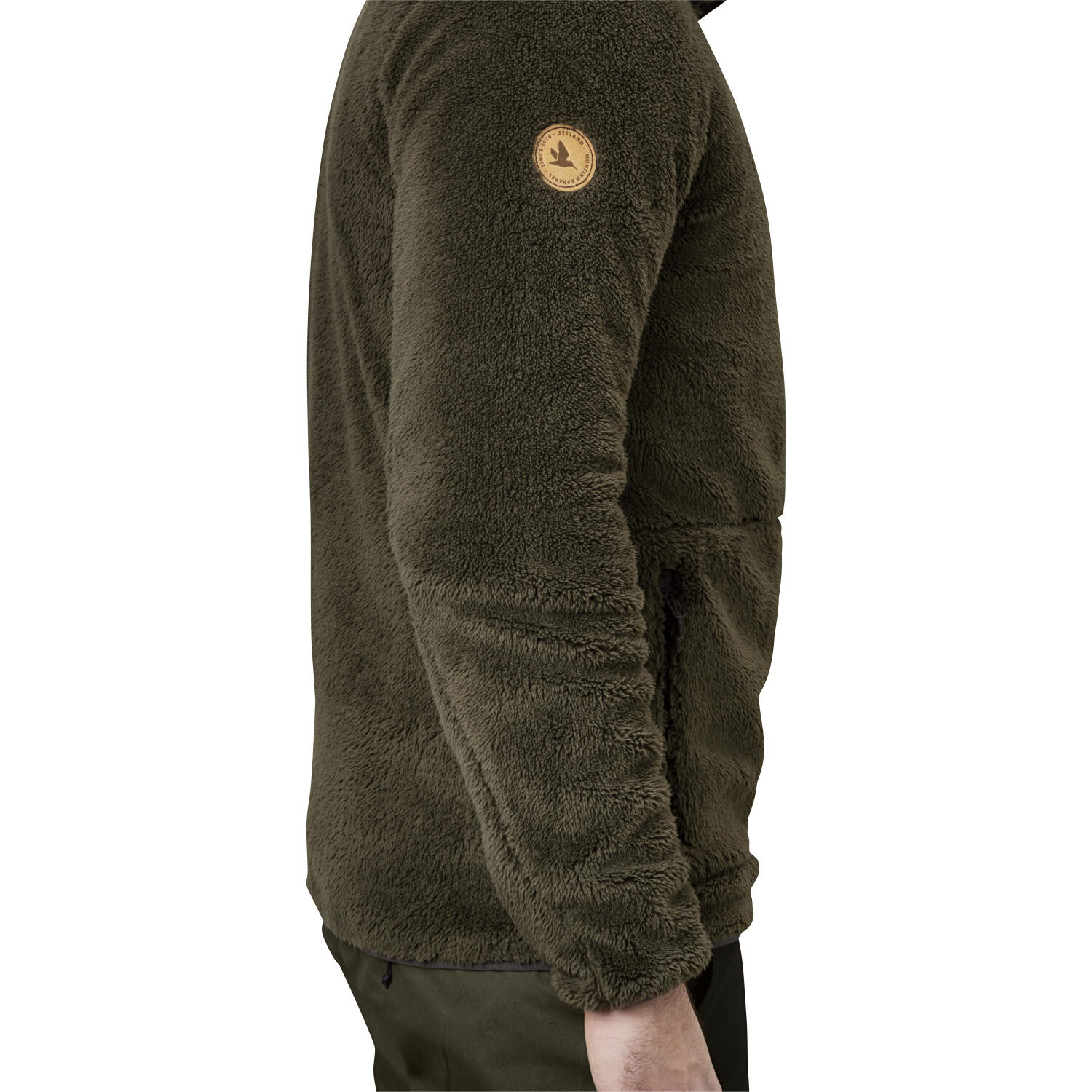 Seeland Noah Fleece Faserpelzjacke Herren (Pine Green) Größe 2XL 5/5