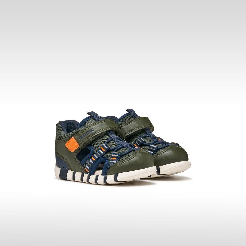 Sandales Bébé Garçon SANDAL IUPIDOO BABY BOY Vert Foncé/Orange 3/7