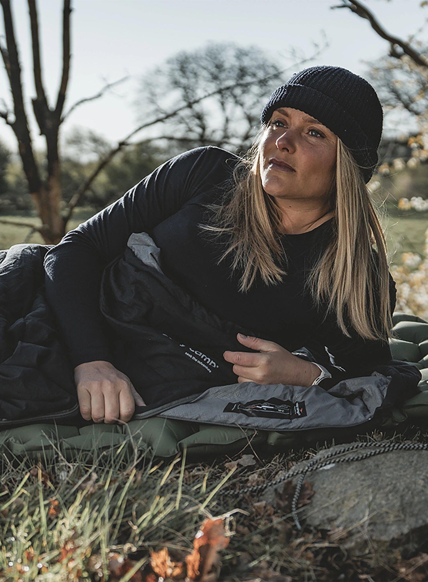 Śpiwór syntetyczny Easy Camp Raven Mummy 13°C Left Zipper (190 cm) 5/7