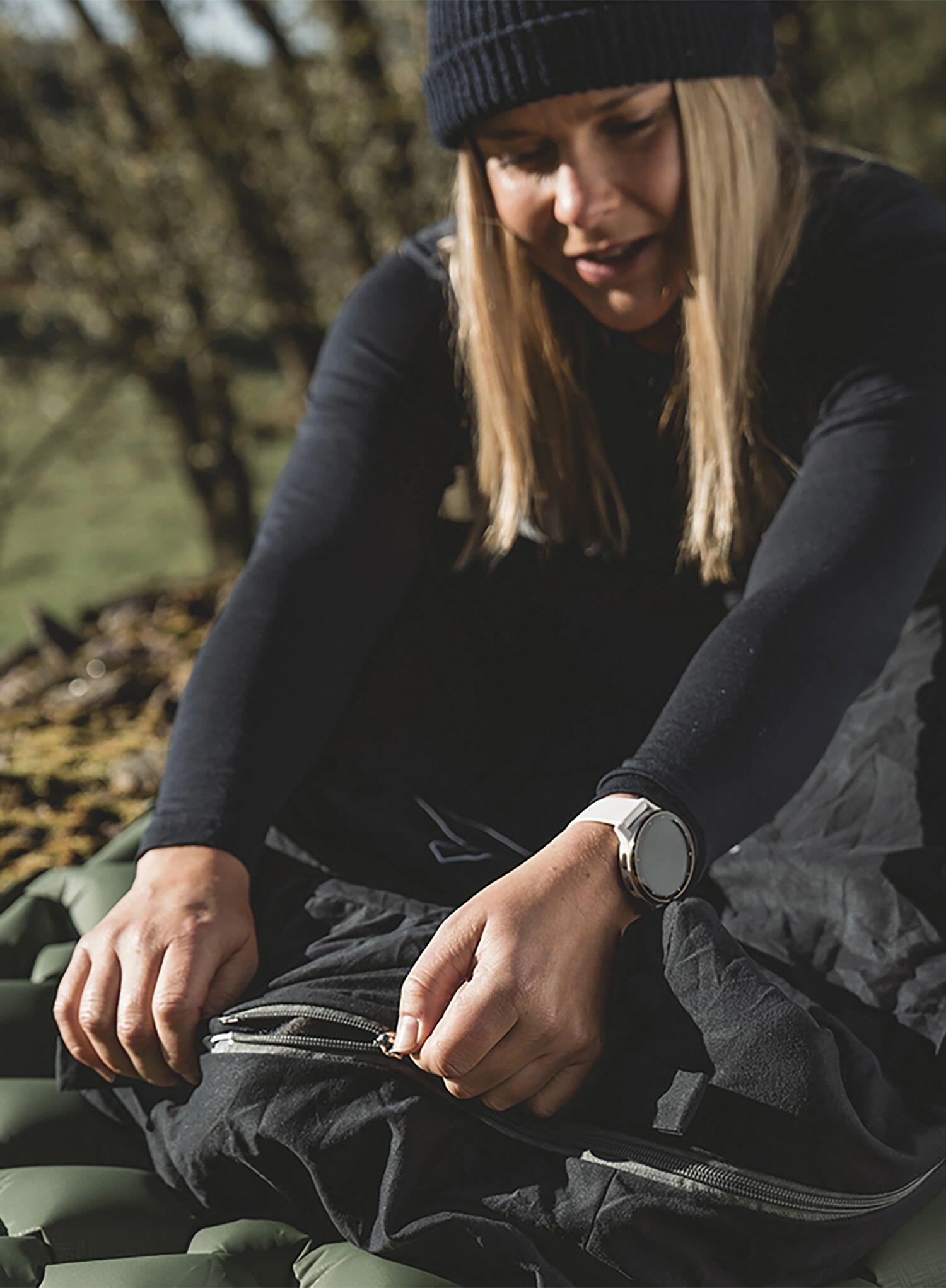 Śpiwór syntetyczny Easy Camp Raven Mummy 13°C Left Zipper (190 cm) 7/7