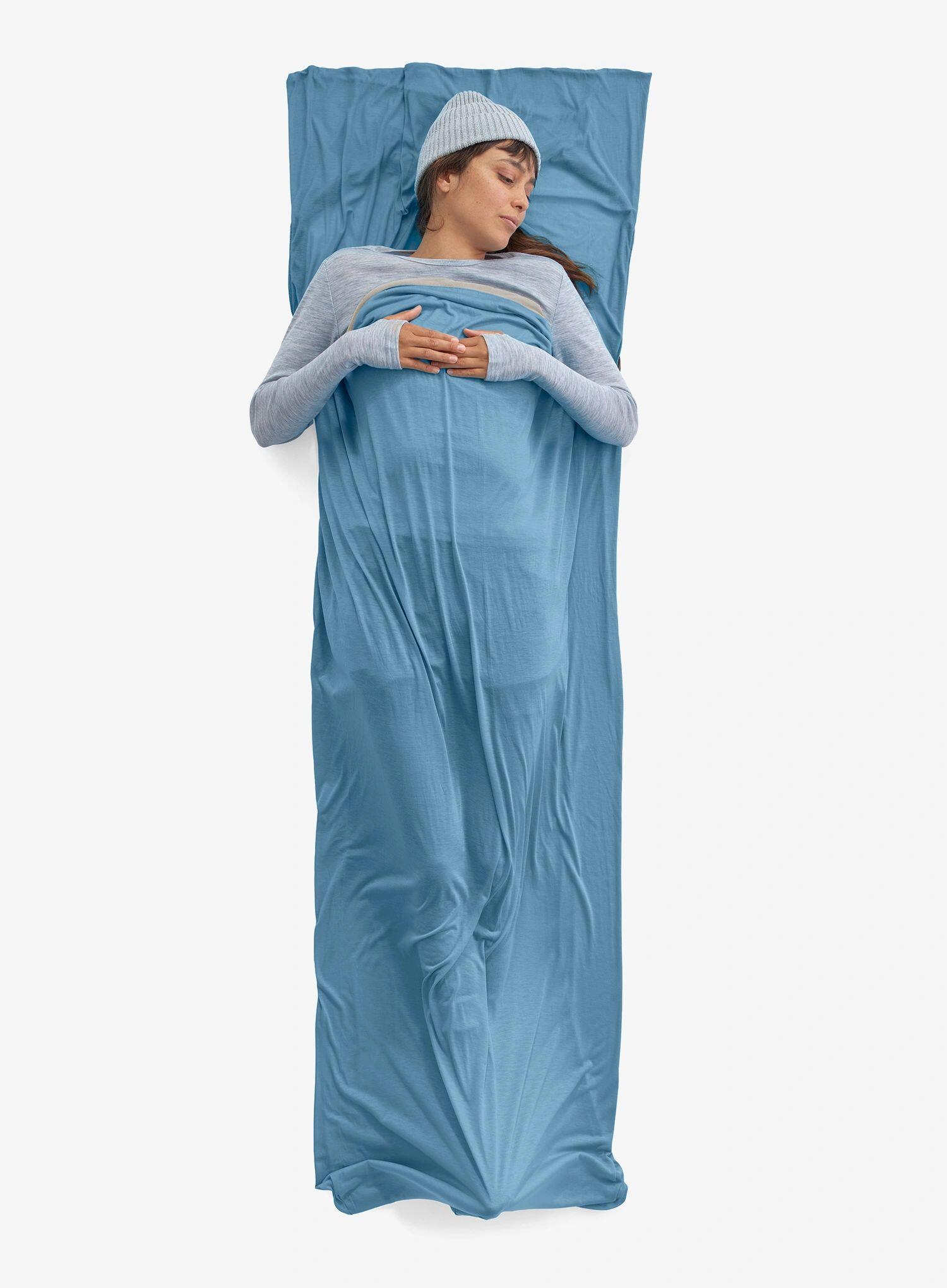 Wkładka do śpiwora Sea to Summit Breeze Lightweight R - cendre blue 2/5