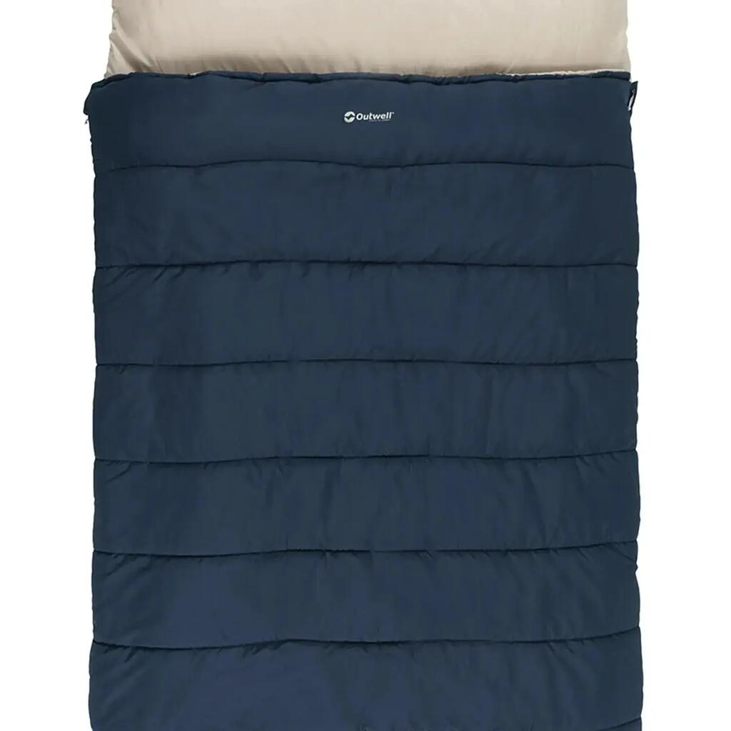 Śpiwór podwójny Outwell Contour Lux Double (190 cm) - deep blue